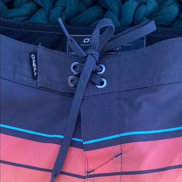 Quiksilver Black and Orange Board Shorts Swimwear boys size 27 - Picture 2 of 6